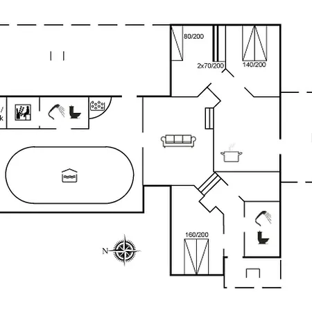Holiday home Larisa - 250m From The Sea In Nw Jutland By Interhome